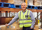 The man in charge of warehouse operations