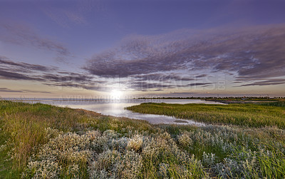 Buy stock photo Beaceful beach, coast and ocean