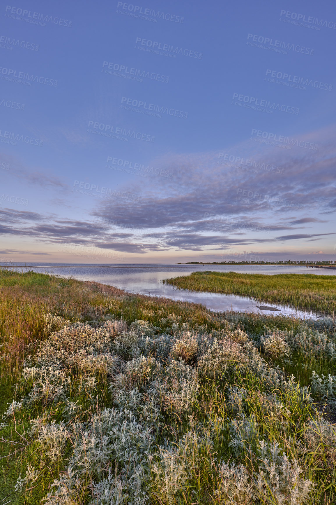 Buy stock photo Beaceful beach, coast and ocean