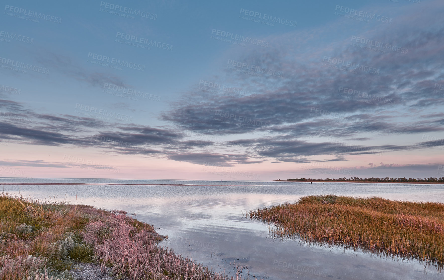 Buy stock photo Beaceful beach, coast and ocean