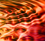 Digitally created abstract ripples