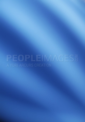 Buy stock photo Blue background, copy space and wave texture or pattern detail for website homepage, marketing or creative digital illustration. Closeup of motion effect on vibrant, colourful wallpaper and copyspace