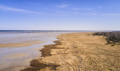 Buy stock photo The east coast of jutland facing Kattegat