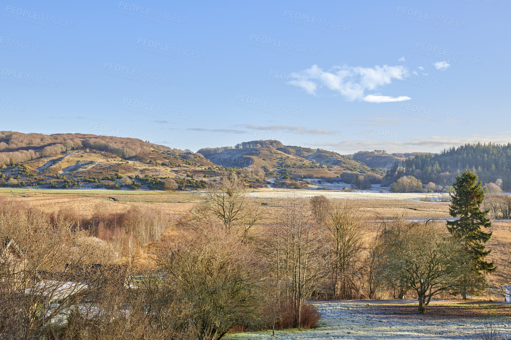 Buy stock photo Danish wintertime