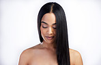 Sleek hair is my style