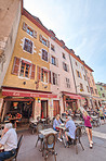 The medieval city of Annecy, July 2019, France