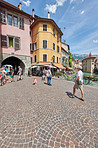 The medieval city of Annecy, July 2019, France