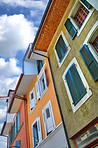 The medieval city of Annecy, July 2019, France