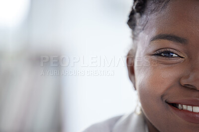 Buy stock photo Portrait of a confident young businesswoman