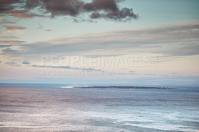 Buy stock photo Beach, coast and ocean