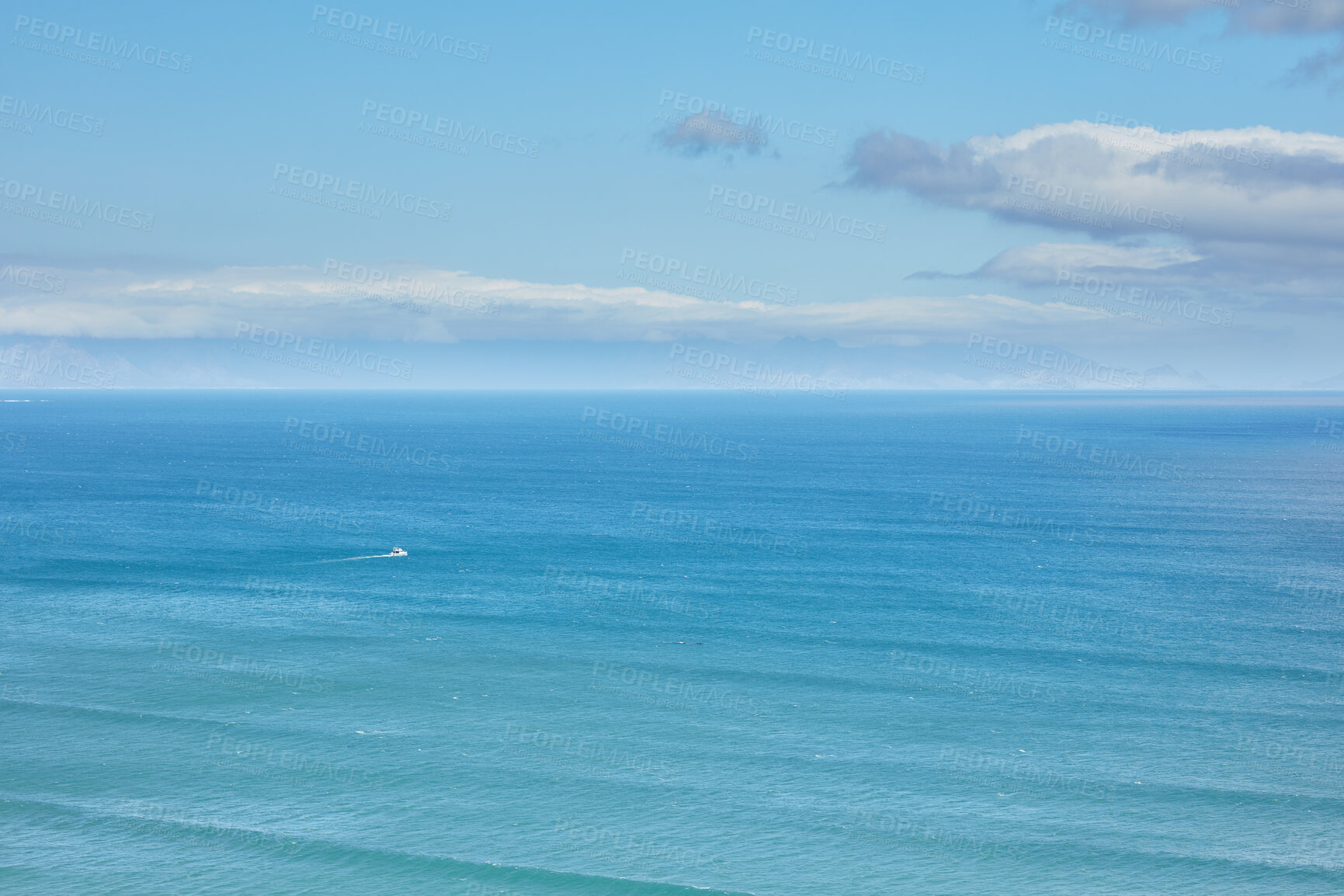 Buy stock photo Beach, coast and ocean