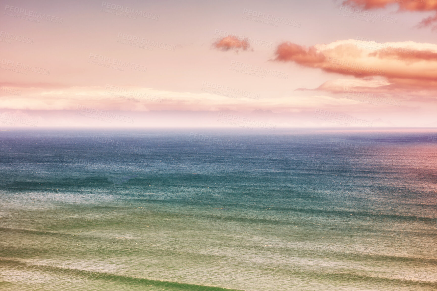 Buy stock photo Beach, coast and ocean