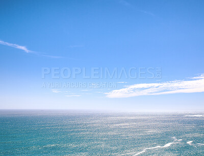 Buy stock photo Beach, coast and ocean