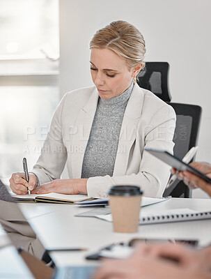 Buy stock photo Shot of a young business woman working  in a office