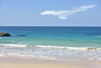 Rocky coastline of the CampÂ´s Bay, Western Cape