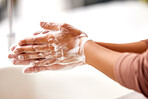 Rinse your hands thoroughly