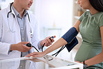 Checking your blood pressure is just a standard procedure