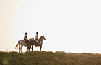 Horse riding provides such a sense of escapism and relaxation