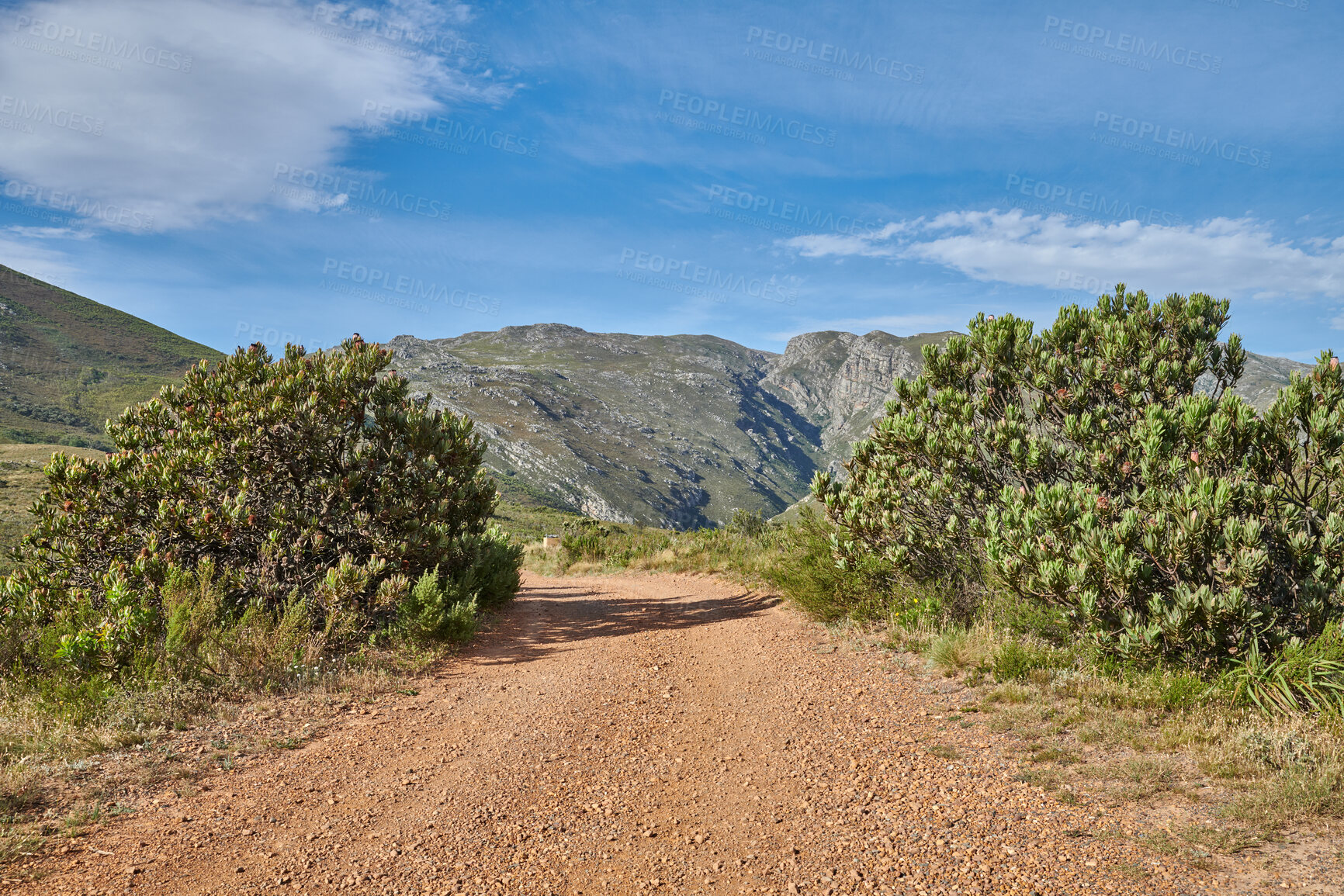 Buy stock photo A road from here to there