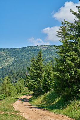 Buy stock photo A road from here to there