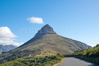 Buy stock photo A road from here to there