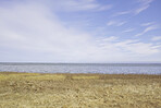 Calm beach and sea