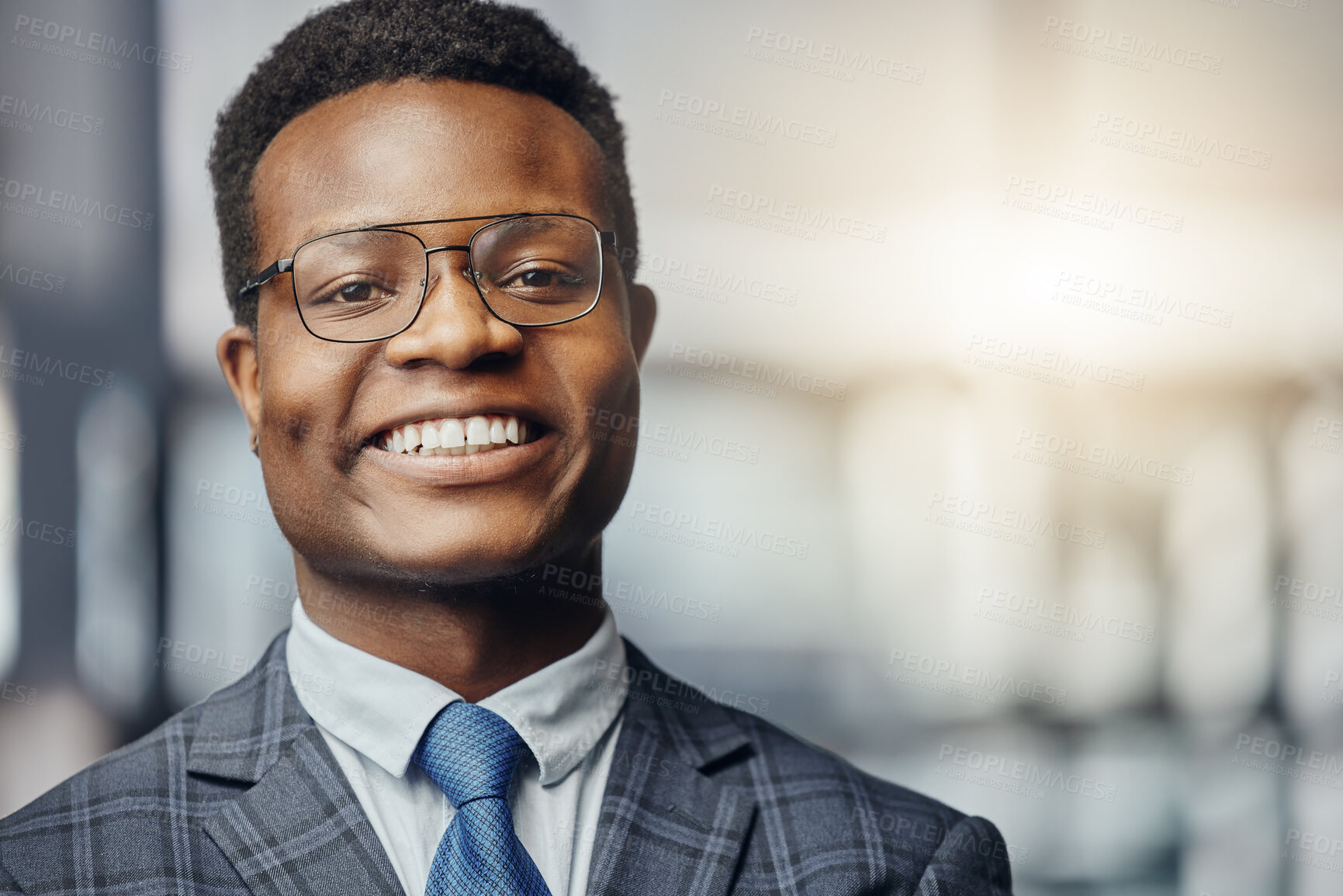 Buy stock photo Shot of a young male lawyer at work