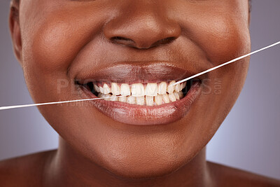 Floss for a healthier mouth