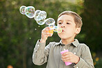 Give a child bubbles and they'll be entertained