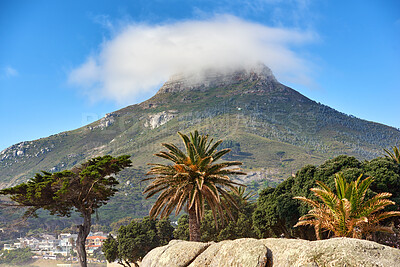 Buy stock photo A photo of Lions Head and surroundings