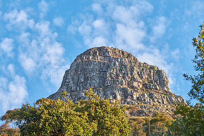 Buy stock photo A photo of Lions Head and surroundings