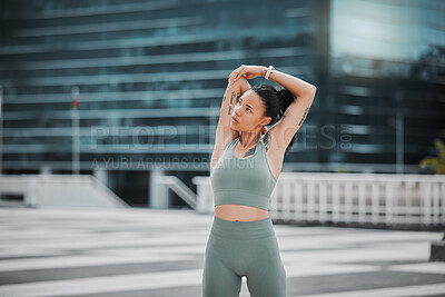 Woman stretching out her arms - Stock Image - Everypixel