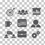 Logo, icon and emoji or sign for business, social media and an app on a png, transparent and mockup or isolated background. A color vector design, notification or graphic illustration for a website