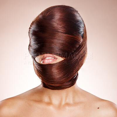 Back Hair Beauty Model Woman Studio Brown Background Natural Keratin Stock  Photo by ©PeopleImages.com 653121440