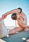 Yoga, Zen and Back View of Black Woman at Beach on Yoga Mat Outdoors for  Health, Wellness or Mobility. Meditation, Hands Stock Photo - Image of  health, outside: 260424298