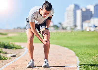 Athletic Sport Runner Man Running In Urban Training Stock Photo