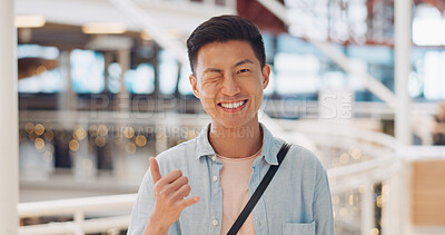 Happy, creative and face of an Asian man at a startup, marketing designer and smile at work. Business, success and portrait of a digital marketing employee with a professional career at an agency