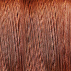 Zoom, textures and beauty with closeup of hair for shampoo, keratin and salon treatment. Glamour, colorful and shine with straight brunette extensions for growth, strand and pattern for background 