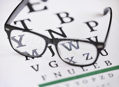 Eye Test Chart Letters Chart Vision Exam Stock Illustration