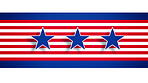 Flag, usa and government with stars and stripes to represent a nation, country or patriotism in war or competition. Background, wallpaper and internation with a symbol of th united states america