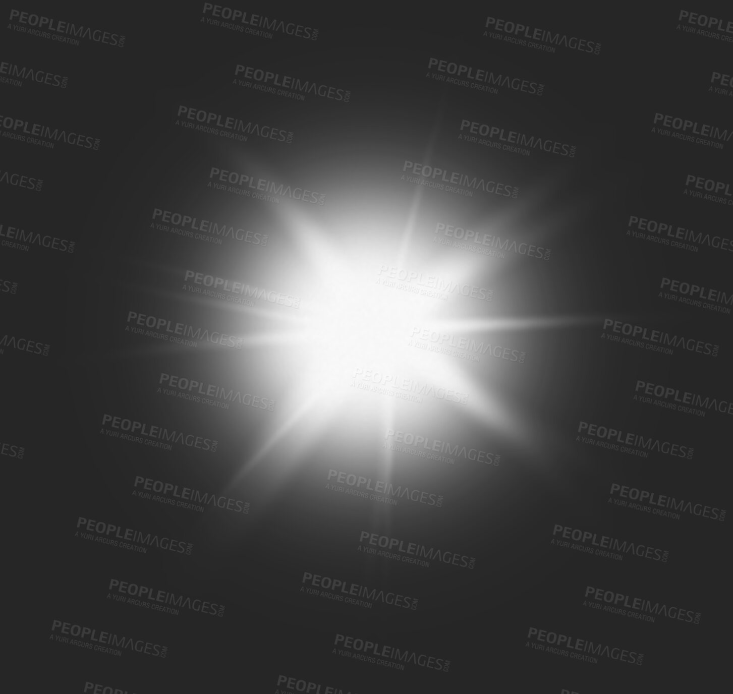 Buy stock photo Flash, white light and lens flare transparent on a png background, glowing and effects. Shine, lighting and bright stars, beam and sparkle texture of explosion, sunshine burst and glare of starlight