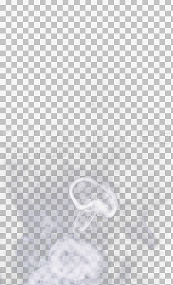 Buy stock photo Smoke ring, steam texture and png with fog in the air on a transparent background. Smoking, smog swirl and isolated with smoker art from cigarette or pollution with cloud or vape for incense