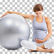 Pregnant, woman and bare with health, wellness and nurture with