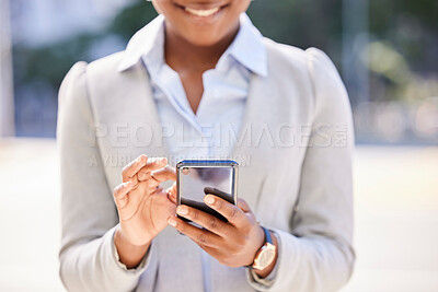 Phone, chat or hands of woman online for email communication, texting or  social media. Reading news Stock Photo by YuriArcursPeopleimages