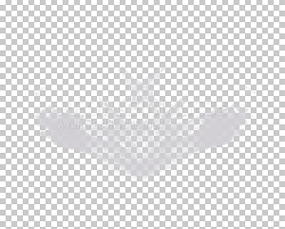 Buy stock photo Mist, gray smoke or fog isolated on white background gas, steam or explosion, light cloud design and png. Dust, puff vaping or pollution for climate change or air in transparent cutout