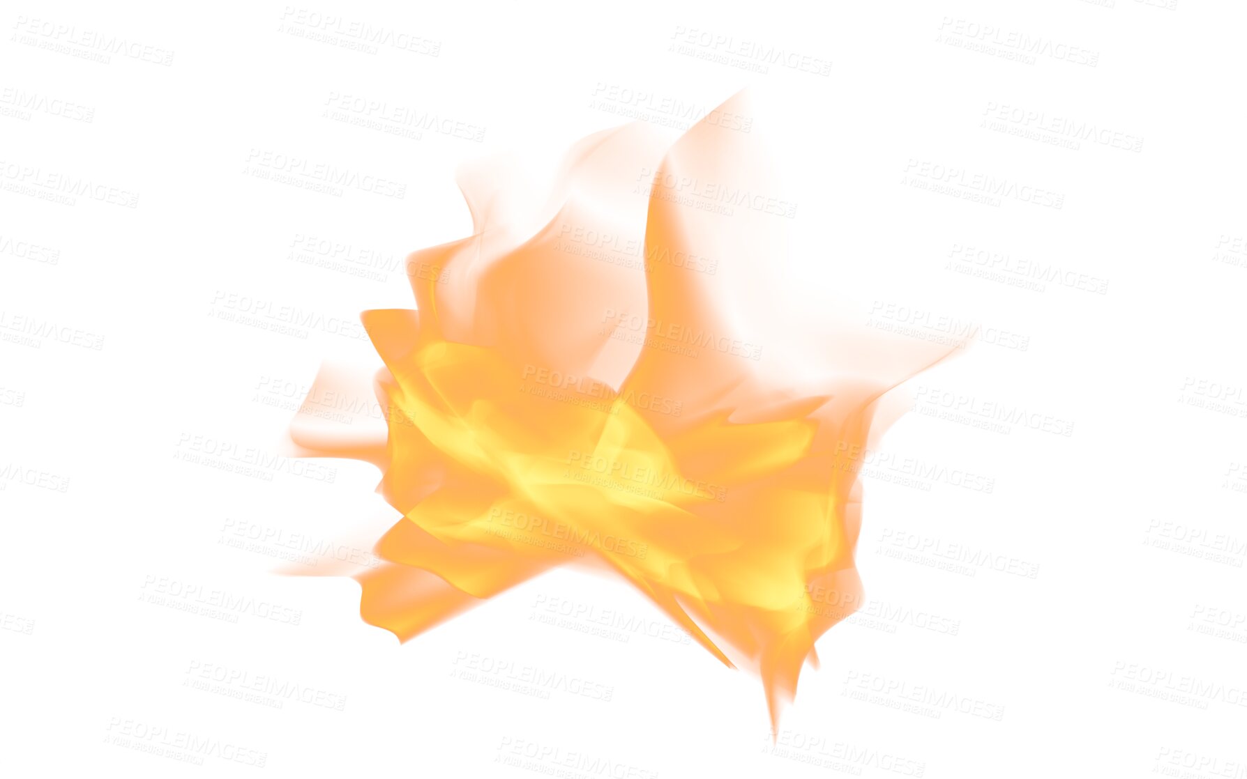 Buy stock photo PNG, fire and burning isolated on a transparent background for an illustration of heat or a hot blaze of flame. Abstract, creative and flames for glow icon, flare or bonfire and energy