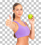 Giving a big thumbs up to a healthy lifestyle