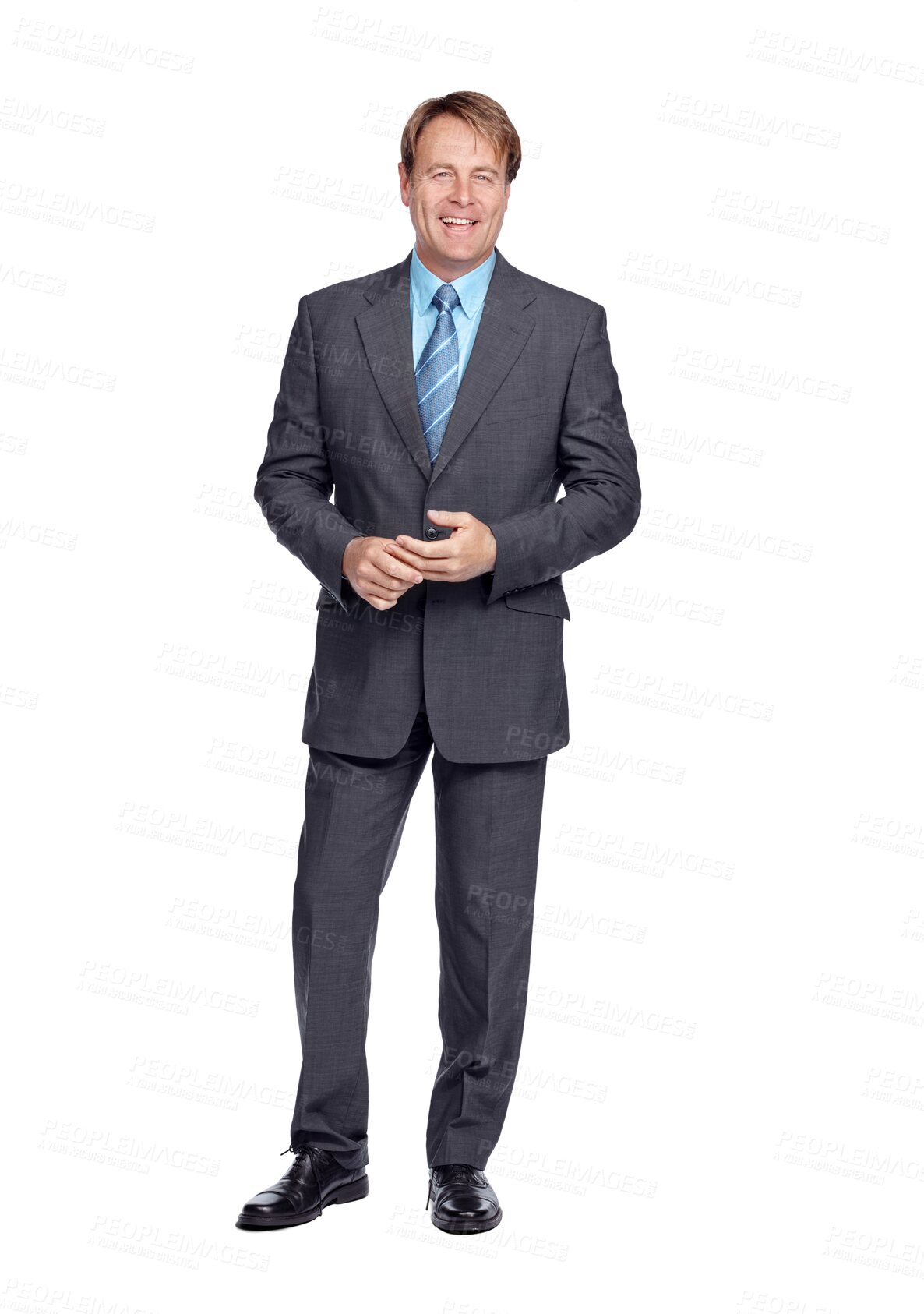 Buy stock photo Senior, corporate and portrait of business man on isolated, png and transparent background. Management, professional ceo and happy male entrepreneur with confidence, success mindset and leadership