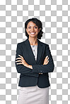 PNG of Studio portrait of a successful businesswoman posing.
