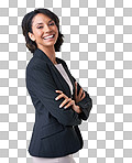 PNG Studio portrait of a successful businesswoman posing 